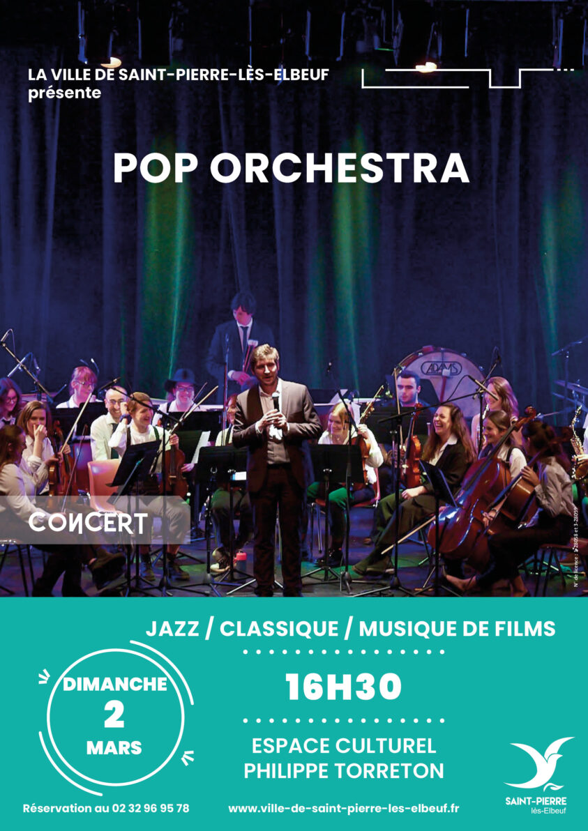 affiche Le Pop Orchestra (Torreton Saint-Pierre-lès-Elbeuf 2025)