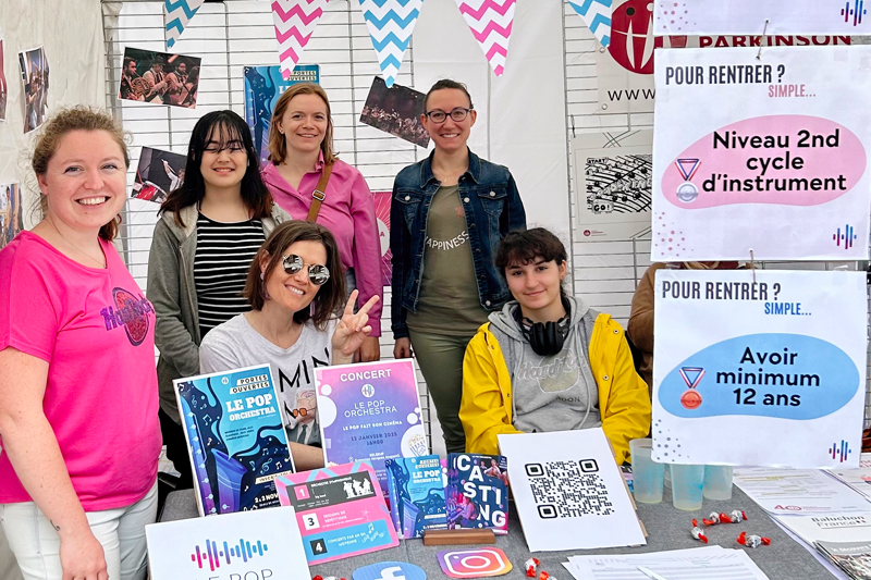 Le Pop Orchestra organisation collective