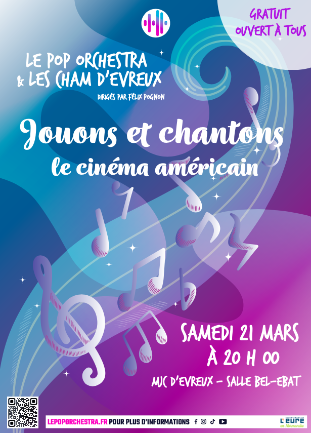Le Pop Orchestra et les CHAM d'Evreux